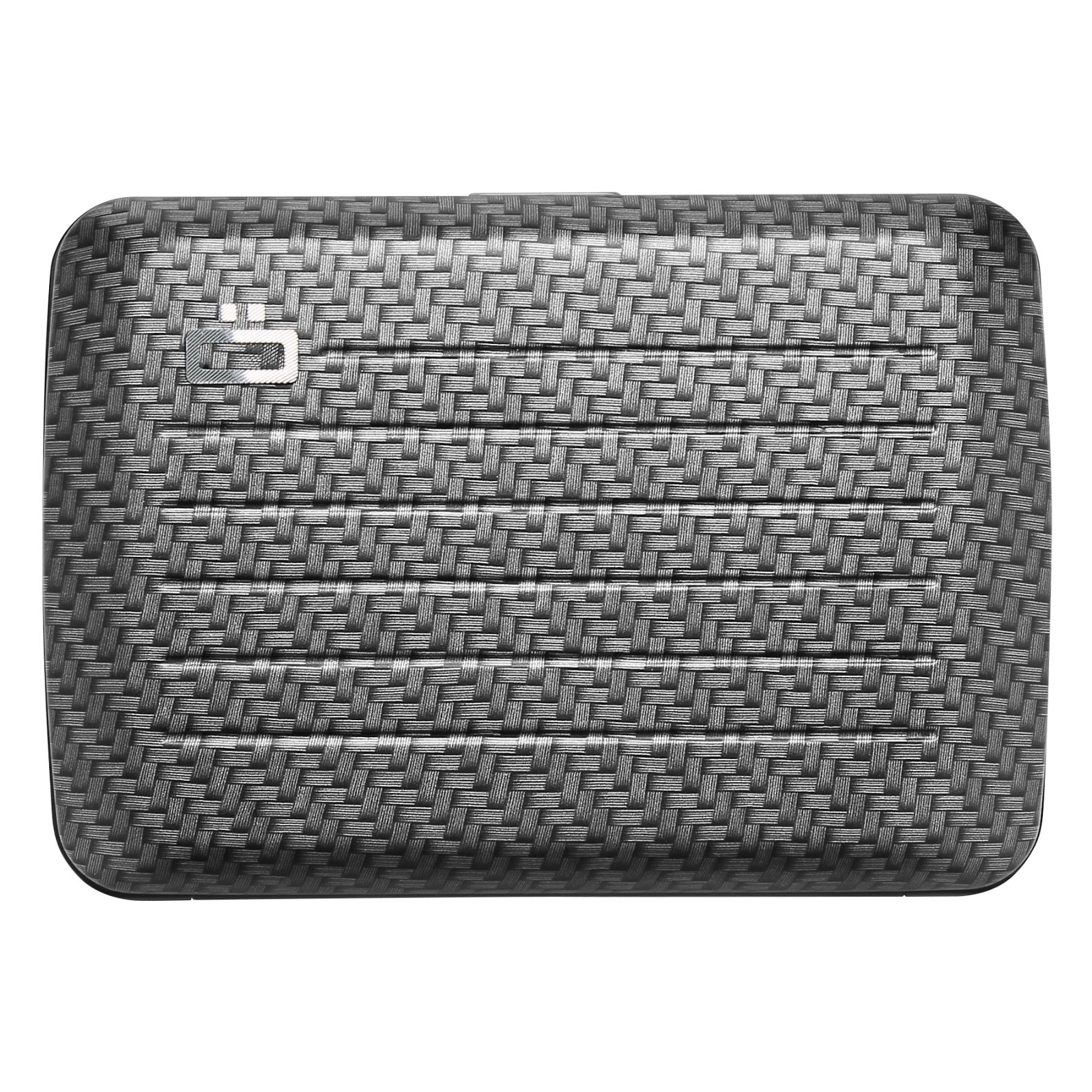 Aluminum Wallet Smart Case V2.0 - Carbon Print